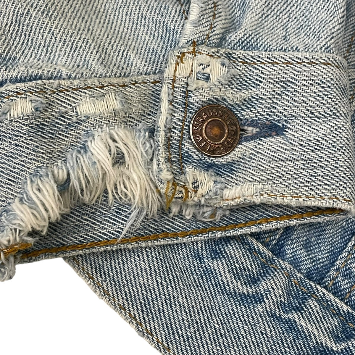 LEVI’S オレンジタブ有デニムジャケット 古着・中古-8枚目のアイテム画像