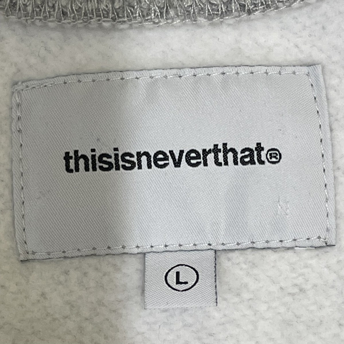 thisisneverthat T-Logo CrewneckクルーネックスウェットTNCO0TSWCW01 古着・中古-7枚目のアイテム画像