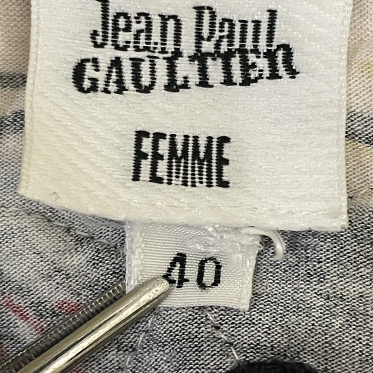 Jean Paul GAULTIER FEMME 半袖ブラウス 古着・中古-5枚目のアイテム画像