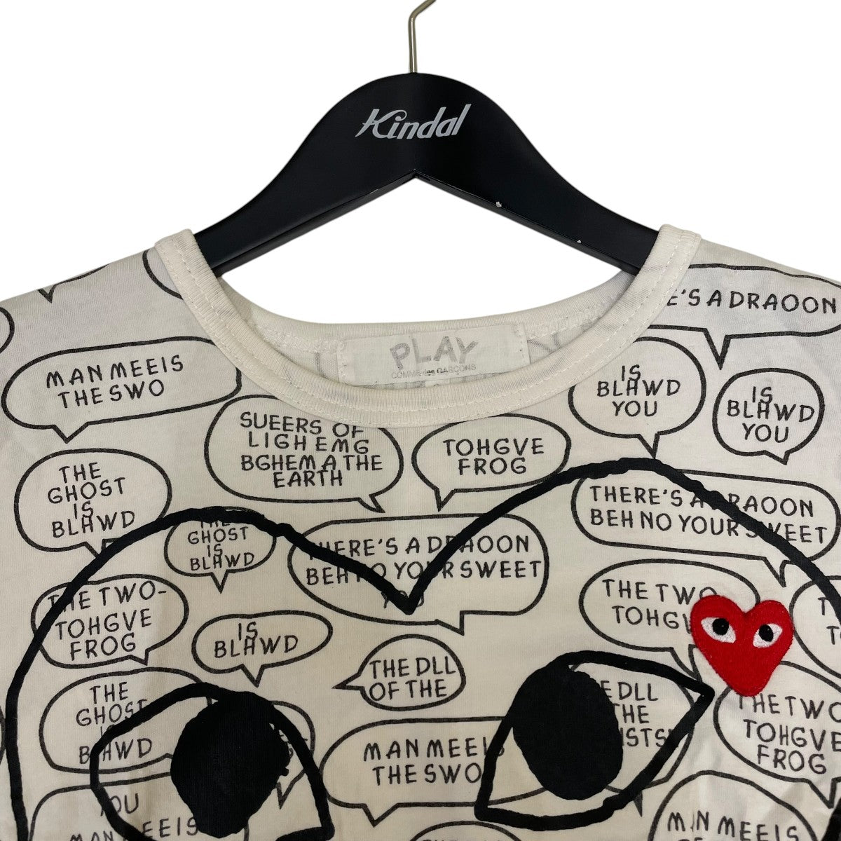PLAY COMME des GARCONS 半袖Tシャツ 古着・中古-3枚目のアイテム画像