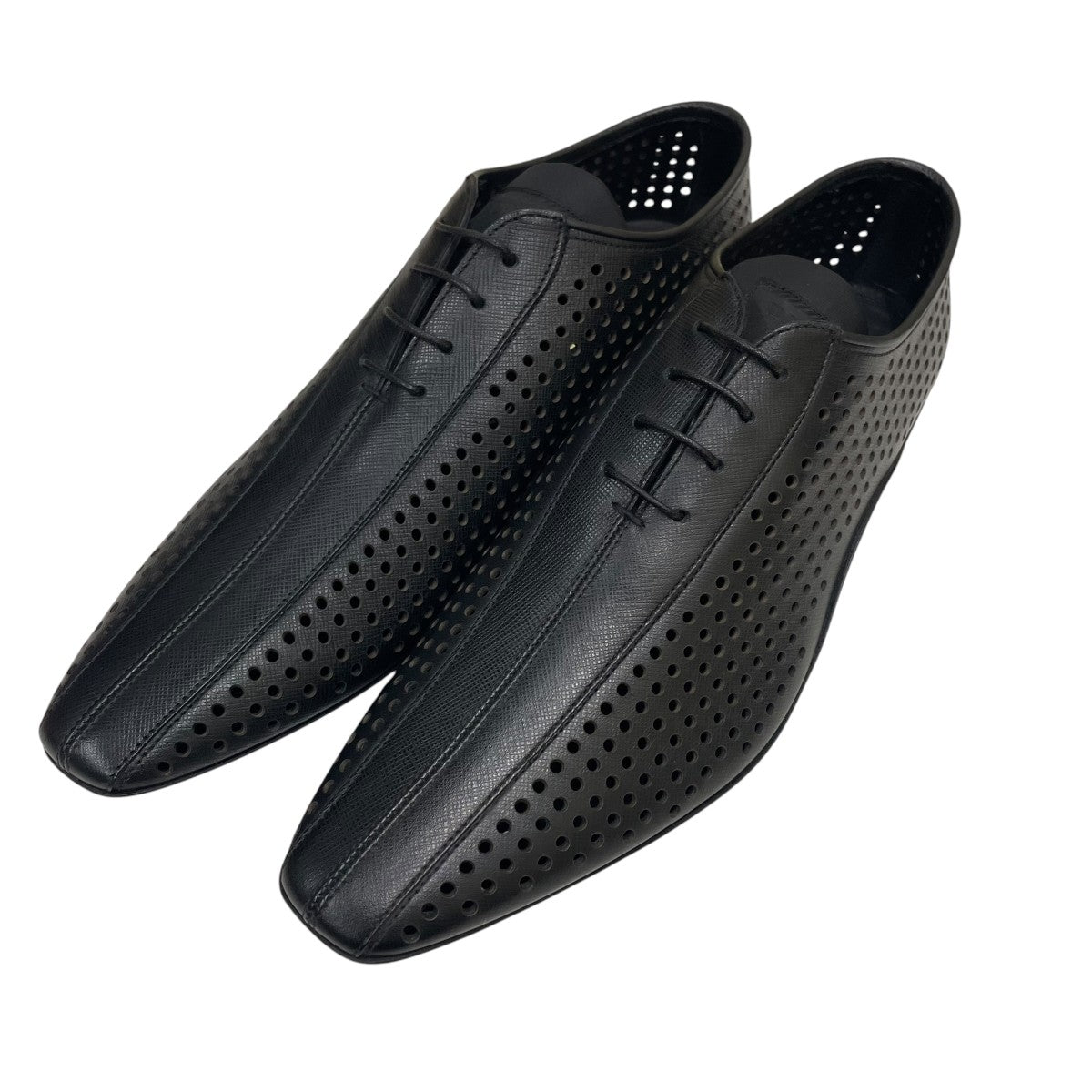 PRADA パンチングレザーレザーシューズEA 007 古着・中古-1枚目のアイテム画像