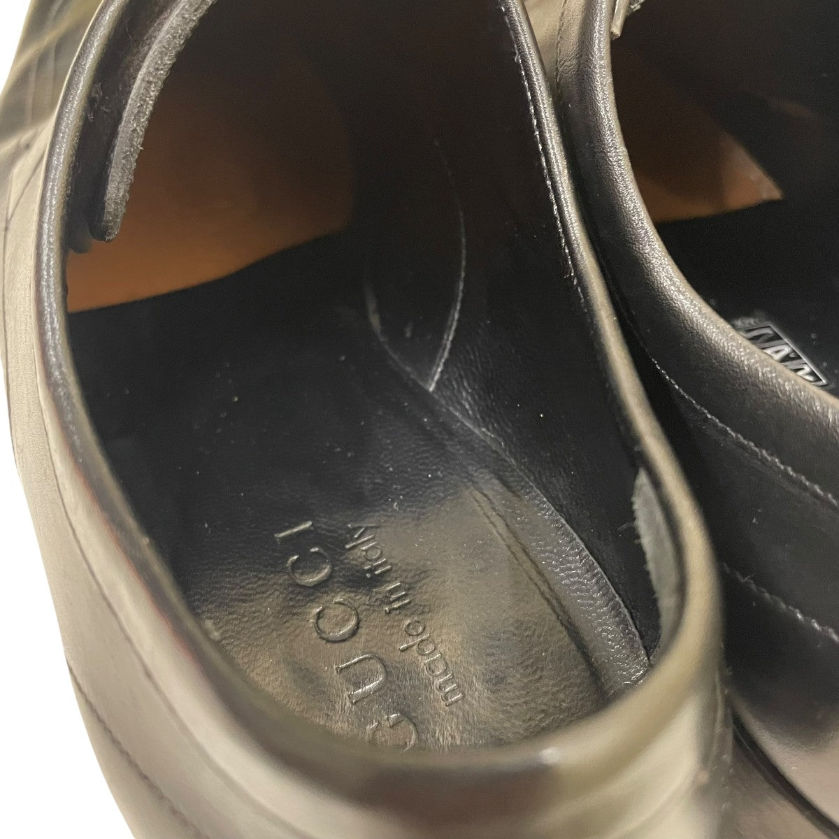 GUCCI レザーシューズ 古着・中古-5枚目のアイテム画像
