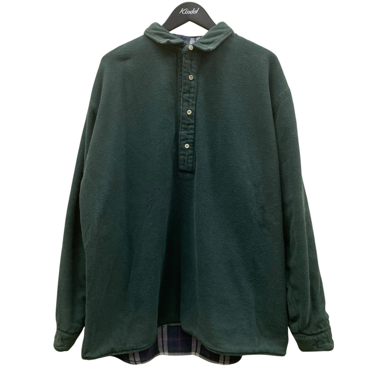 L．L．Bean 80s リバーシブル長袖シャツ 古着・中古-3枚目のアイテム画像