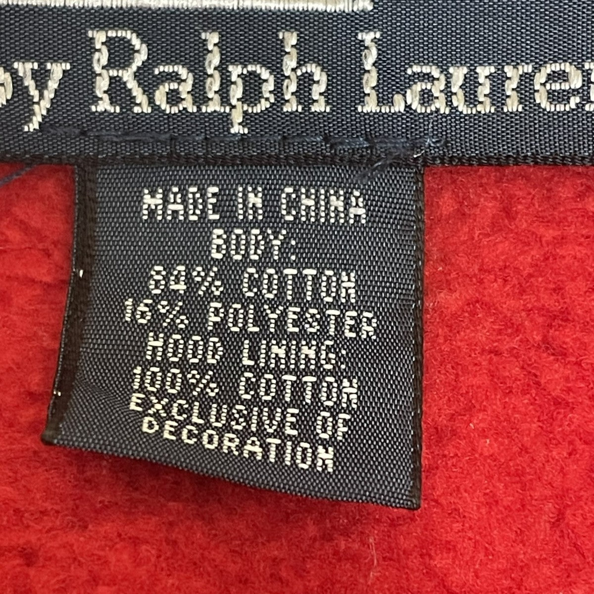 POLO RALPH LAUREN ジップパーカー 古着・中古-6枚目のアイテム画像