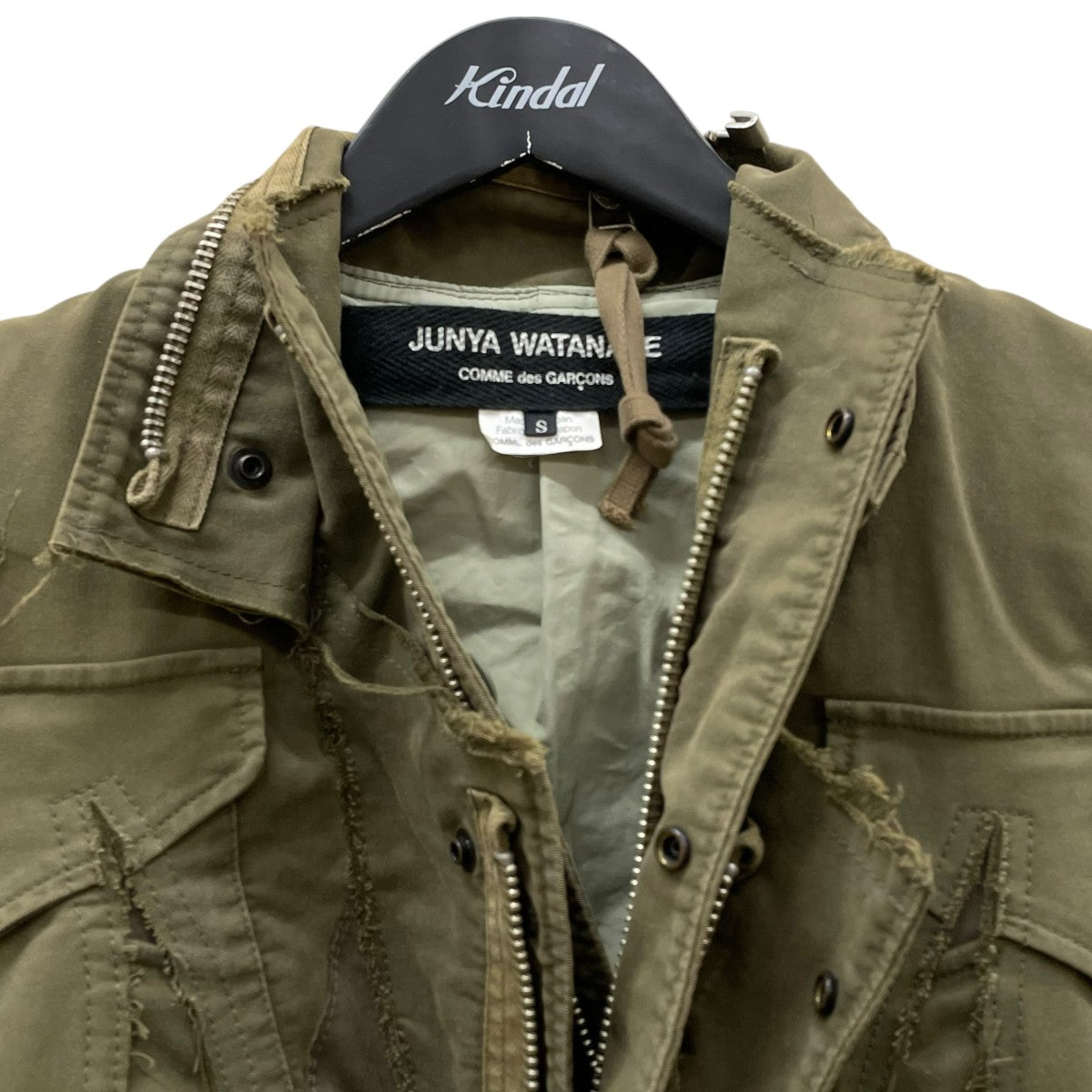 JUNYA WATANABE CDG AD2006ミリタリージャケットJR-J029 古着・中古-3枚目のアイテム画像