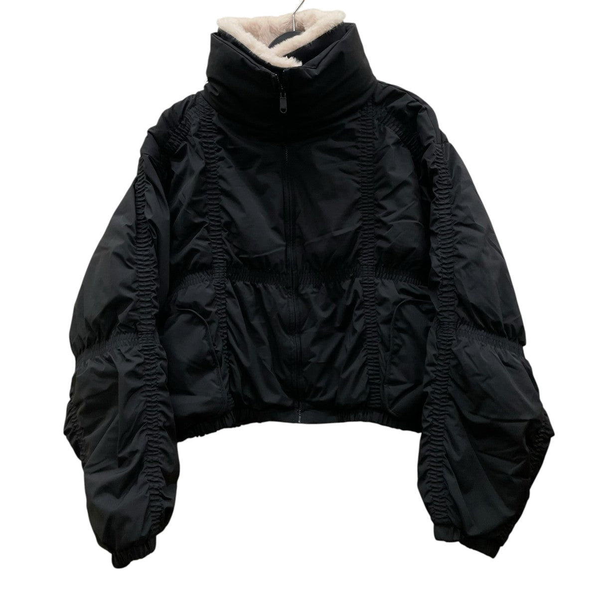 willfully down stitch check fur collar short JKダウンジャケット2522-OU-12 古着・中古-1枚目のアイテム画像