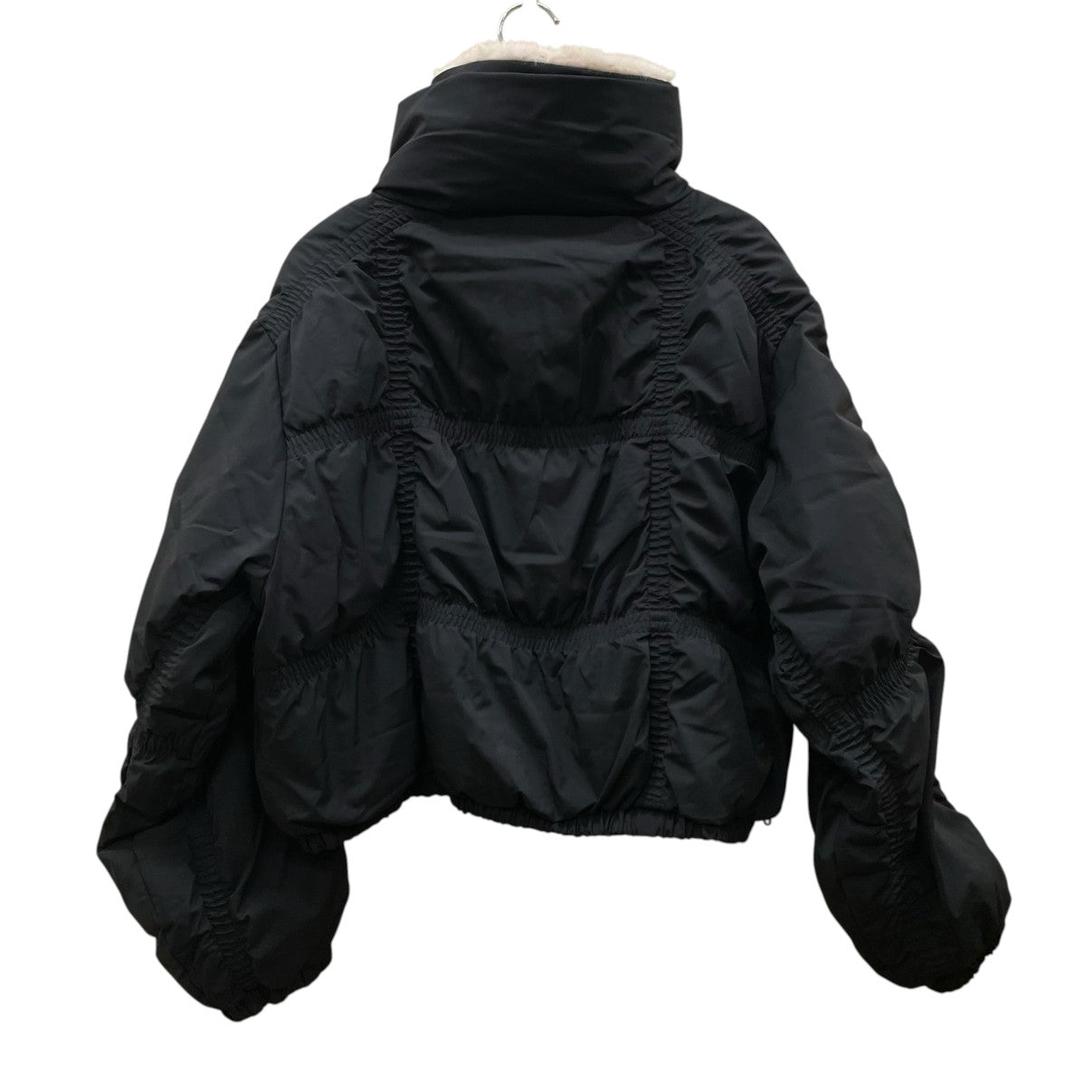 willfully down stitch check fur collar short JKダウンジャケット2522-OU-12 古着・中古-2枚目のアイテム画像