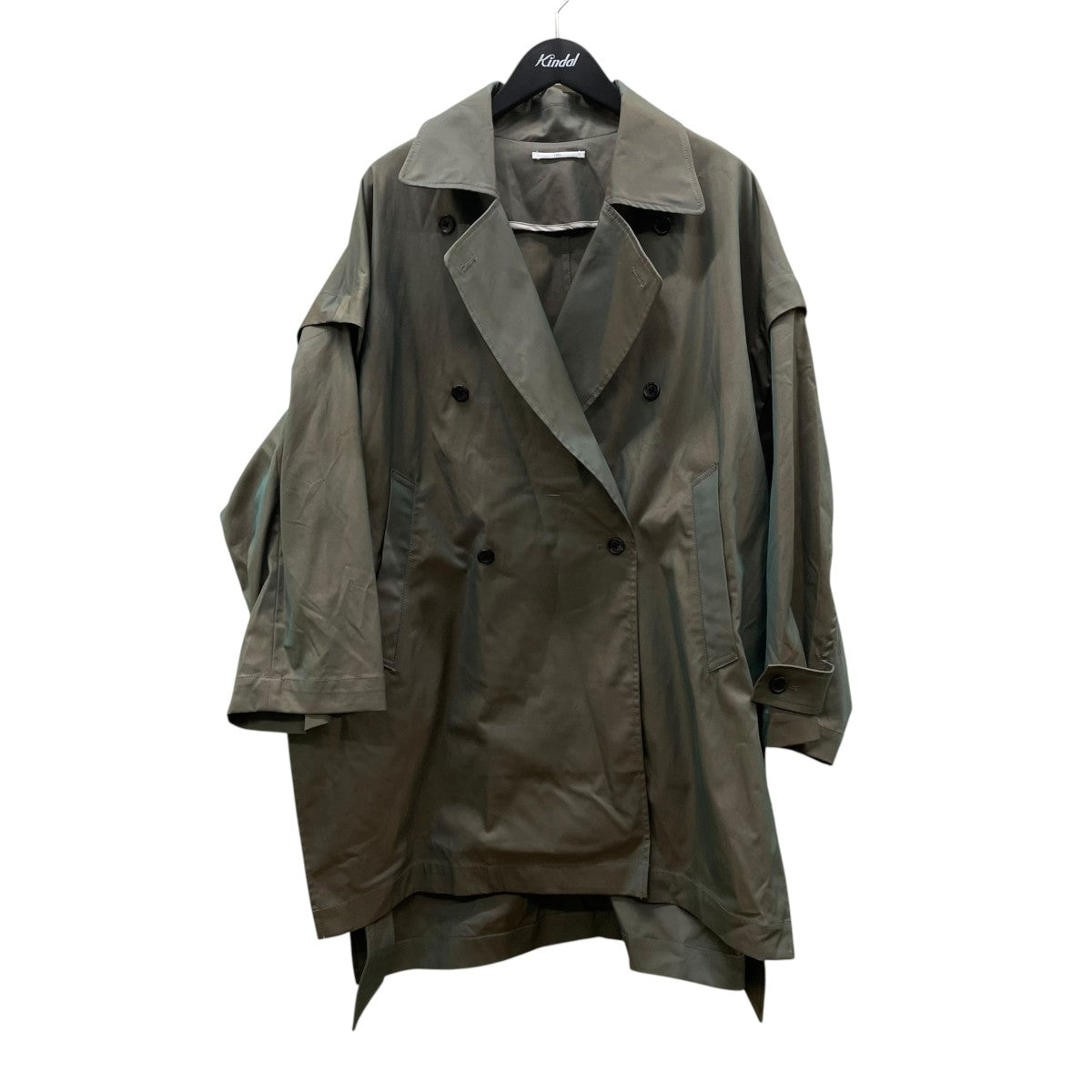O0u GILET LAPEL COATトレンチコートOu670006AD 古着・中古-1枚目のアイテム画像