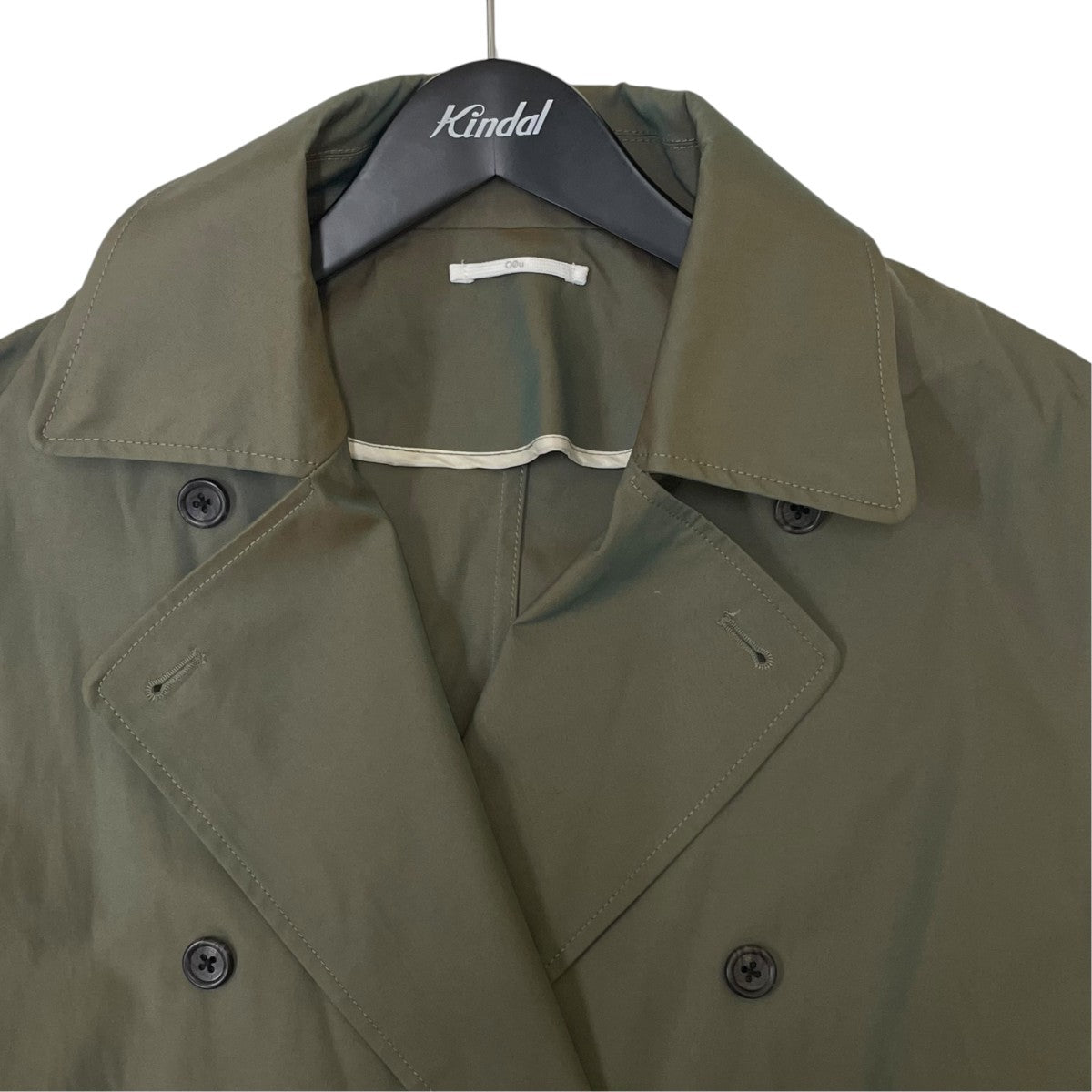O0u GILET LAPEL COATトレンチコートOu670006AD 古着・中古-3枚目のアイテム画像