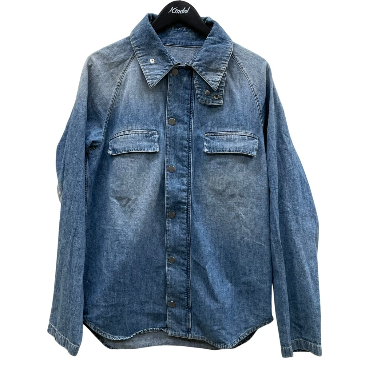 19SS10 デニム ジップアップジャケットデニムシャツS50AM0383