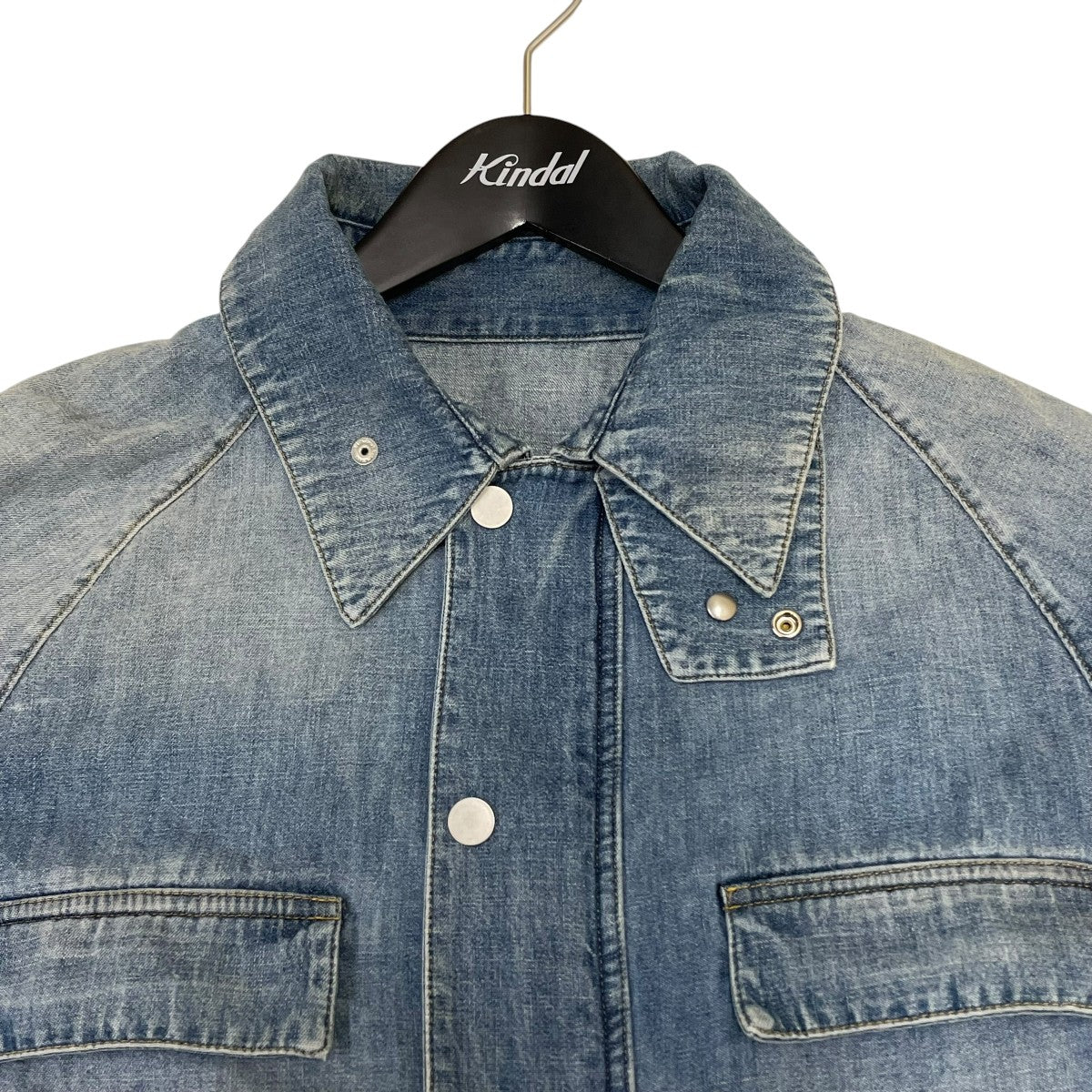 19SS10 デニム ジップアップジャケットデニムシャツS50AM0383