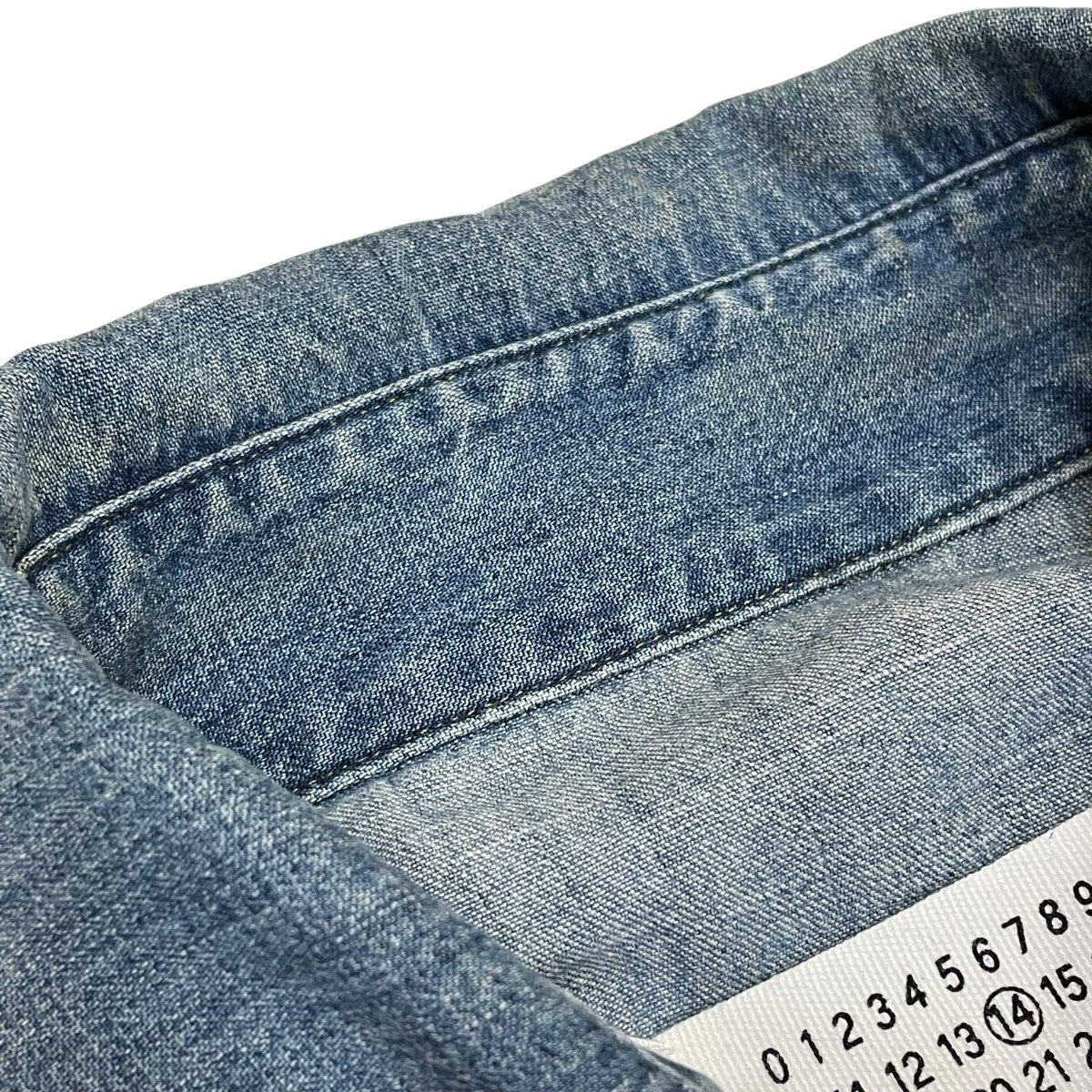 19SS10 デニム ジップアップジャケットデニムシャツS50AM0383