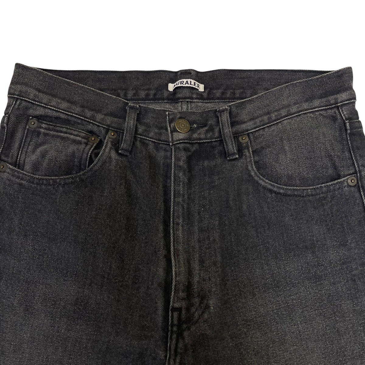 WASHED HARD TWIST DENIM 5P PANTSデニムパンツA20SP10DM