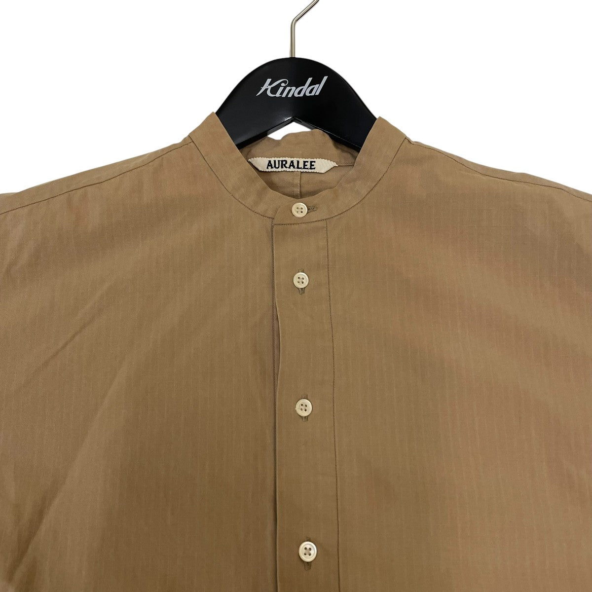 WASHED FINX RIPSTOP CHAMBRAY HALF SLEEVED SHIRTS半袖シャツA21SS06FL