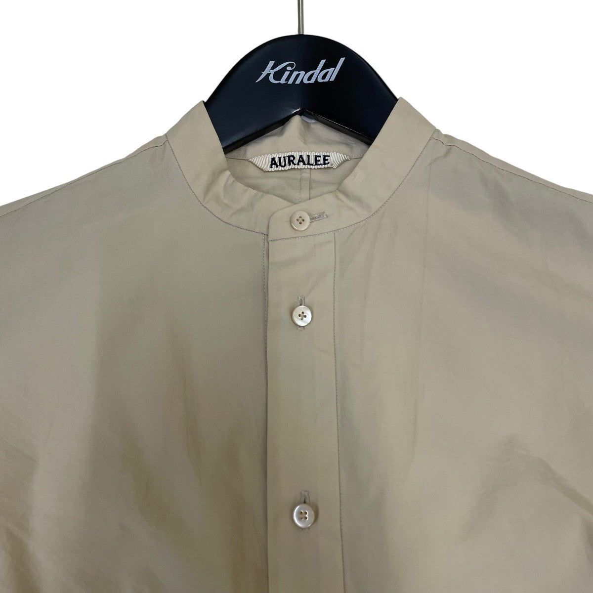 FINX NYLON CHAMBRAY ONE-PIECE半袖ワンピースA21SD03NC
