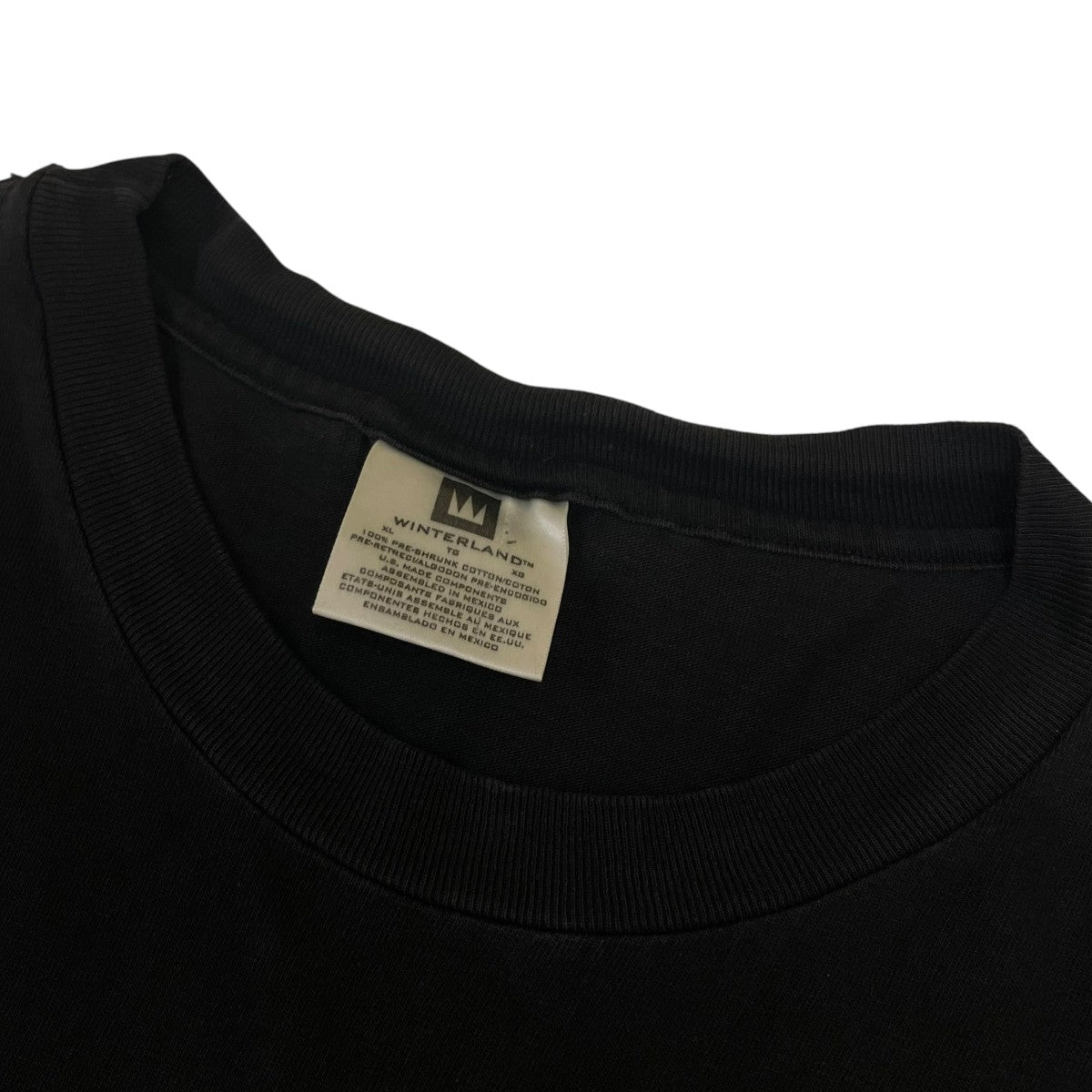 90sMARILYN MANSON Rock Is Dead Tourグラフィックプリント 半袖Tシャツ コットンTシャツ