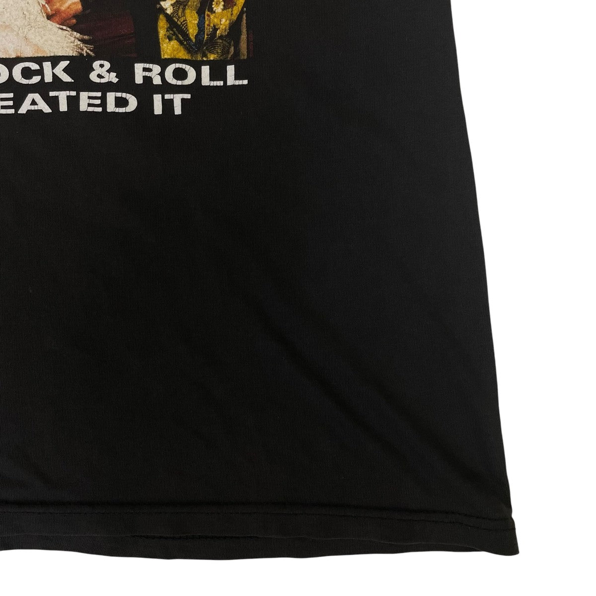 90sMARILYN MANSON Rock Is Dead Tourグラフィックプリント 半袖Tシャツ コットンTシャツ