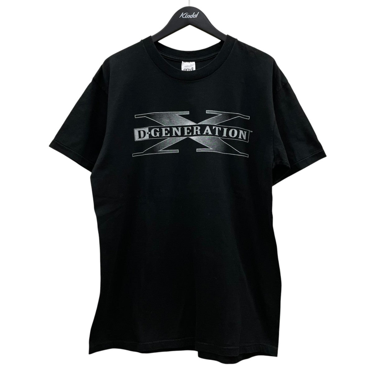 90sWWF D-GENERATION X ANVILグラフィックプリント 半袖Tシャツ コットンTシャツ