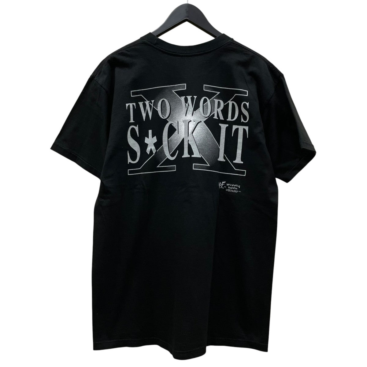 90sWWF D-GENERATION X ANVILグラフィックプリント 半袖Tシャツ コットンTシャツ