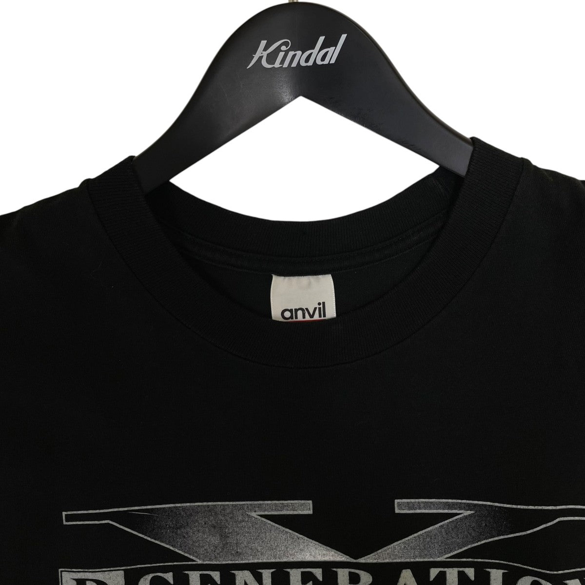 90sWWF D-GENERATION X ANVILグラフィックプリント 半袖Tシャツ コットンTシャツ