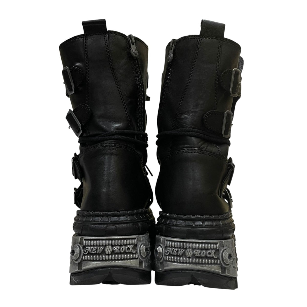 NEW ROCK(ニューロック) METALLIC ANKLE BOOTS メタリックアンクル