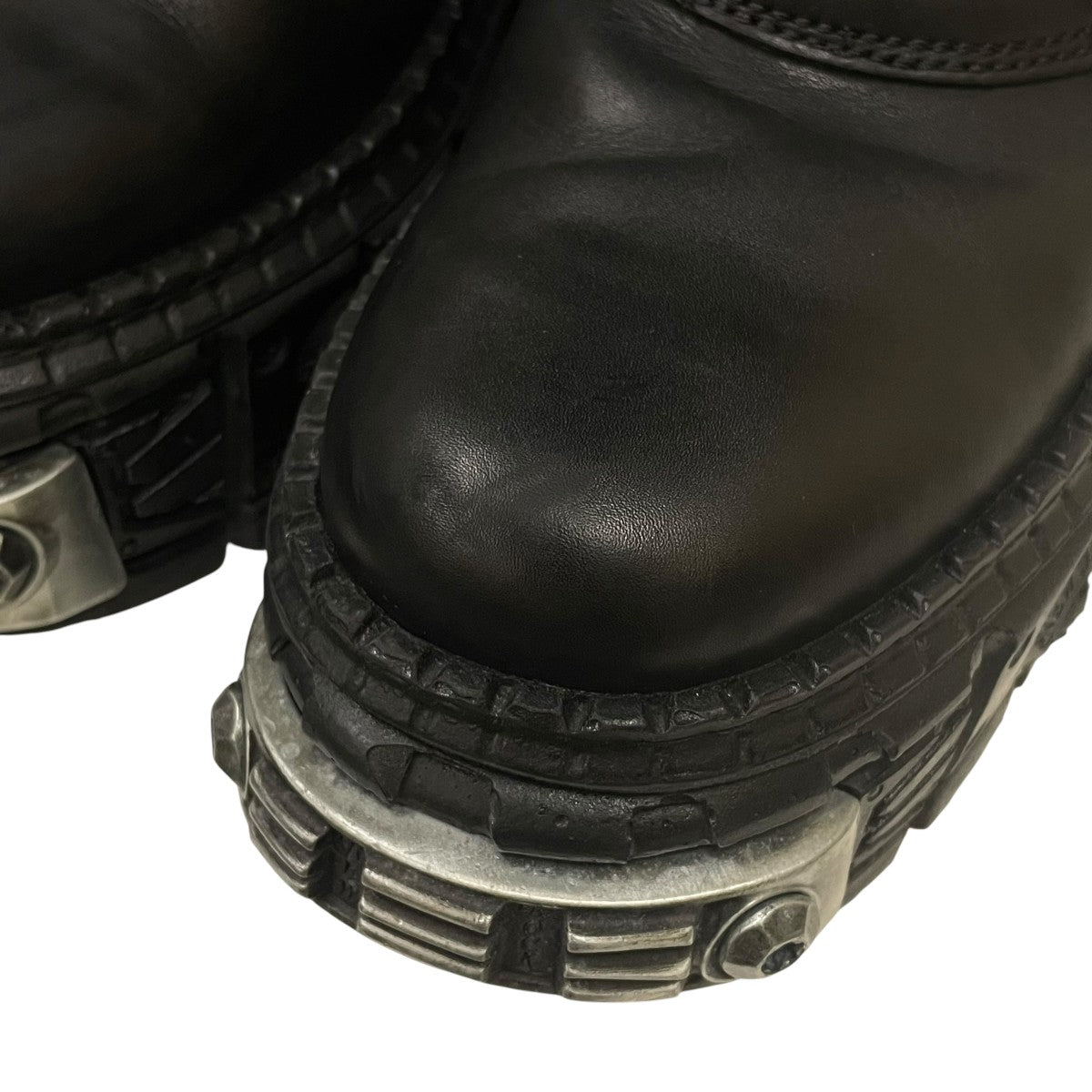 METALLIC ANKLE BOOTS メタリックアンクルブーツ厚底ブーツ