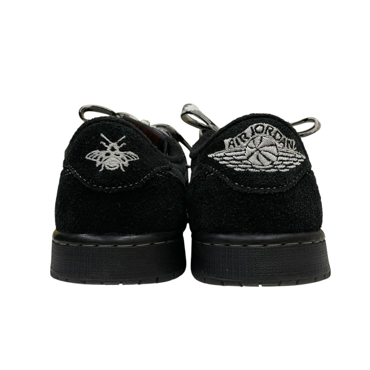 Travis Scott × Nike Air Jordan 1 Low OG SP Black PhantomローカットスニーカーDM7866-001