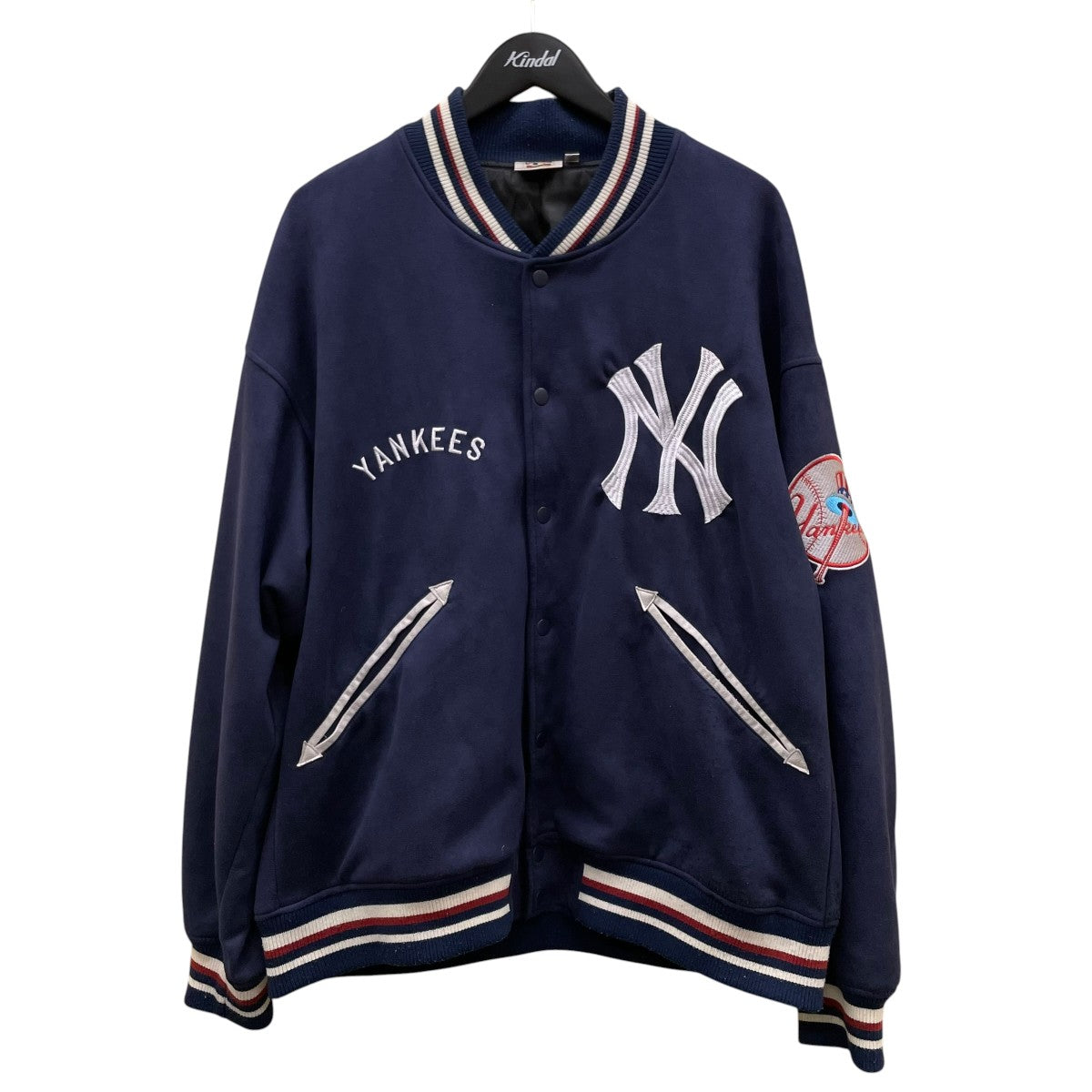 MLB COOPERSTOWN フェイクスエードブルゾンスタジャン132567