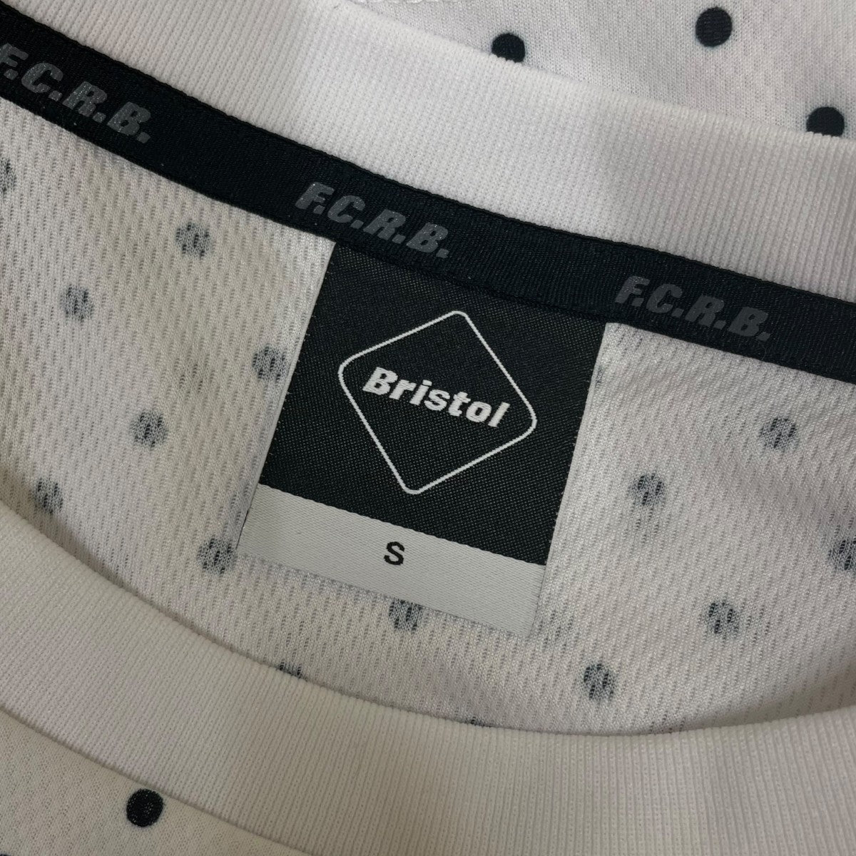 21SSPRE MATCH TOPドット柄 ポリエステル 半袖TシャツFCRB-210014