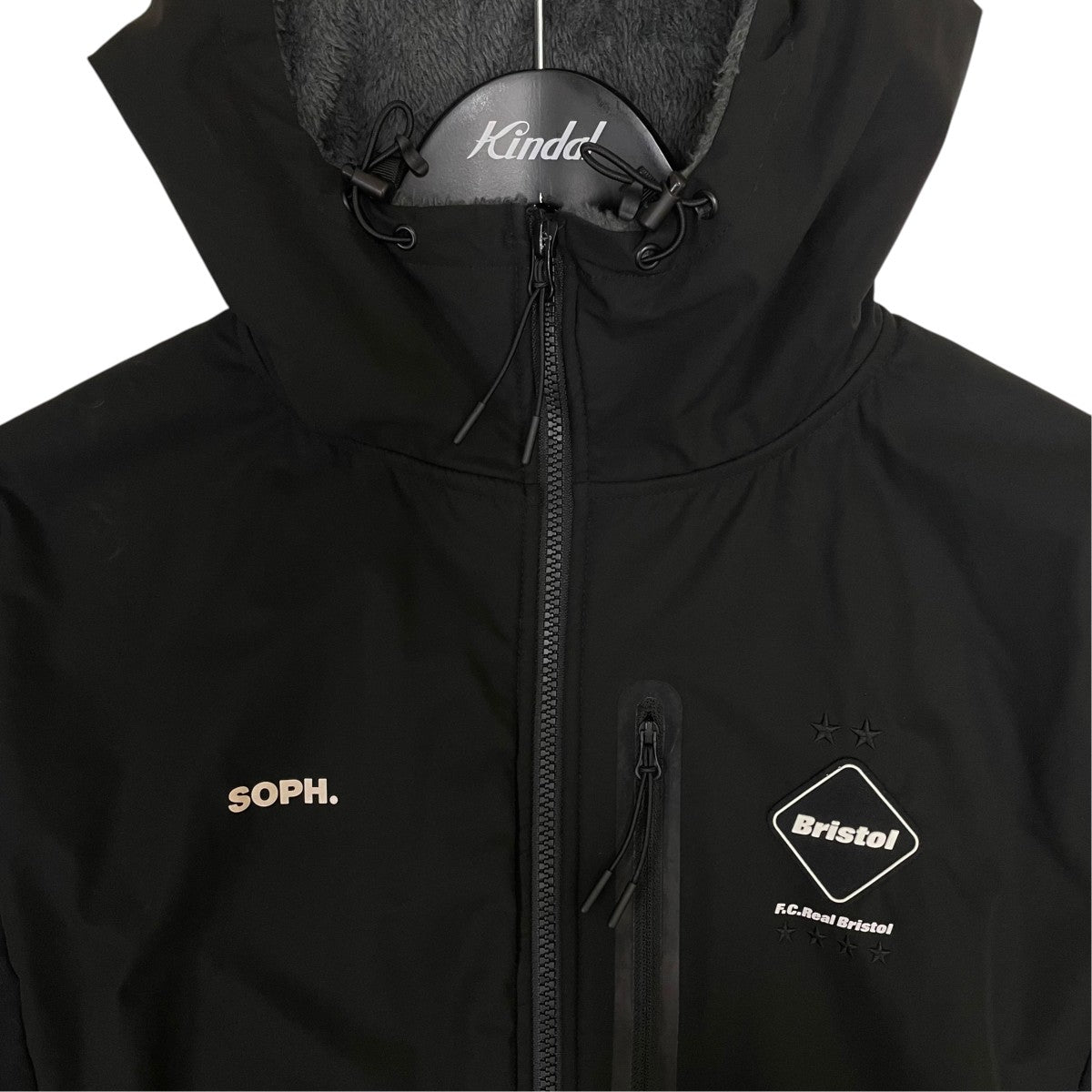 F．C．R．B． 19AWPOLARTEC FLEECE HYBRID BLOUSONポーラーテック フリース ハイブリッド ブルゾン ジップパーカーFCRB-192047 古着・中古-3枚目のアイテム画像
