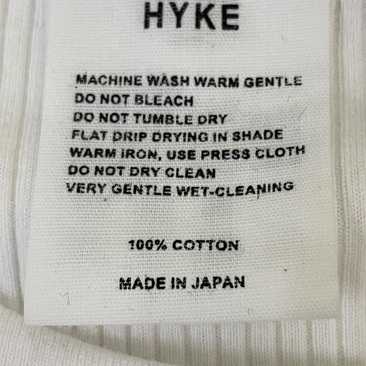リブ ロングスリーブ カットソー長袖カットソー