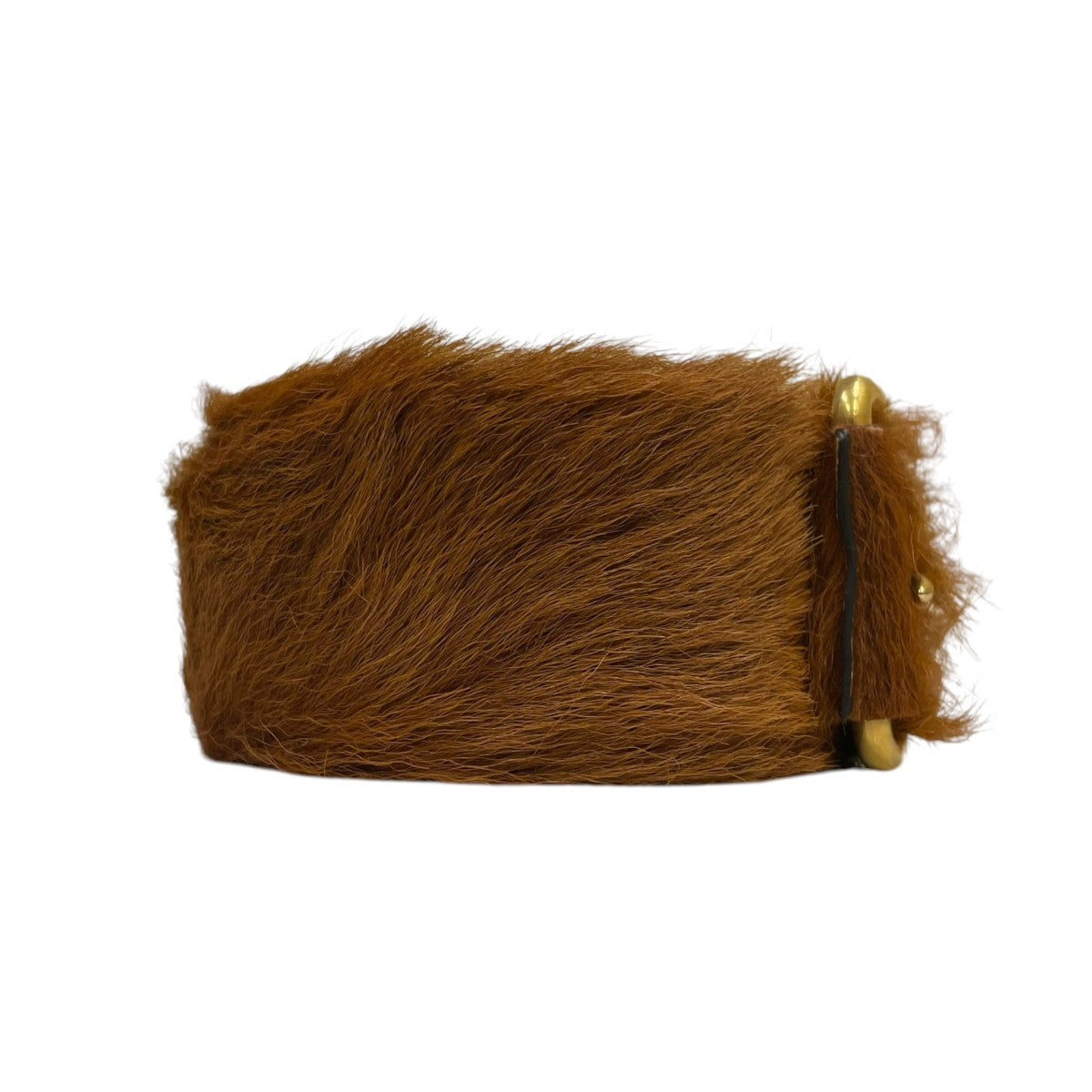 17AWCALF HAIR ハラコ レザーベルト1CM098