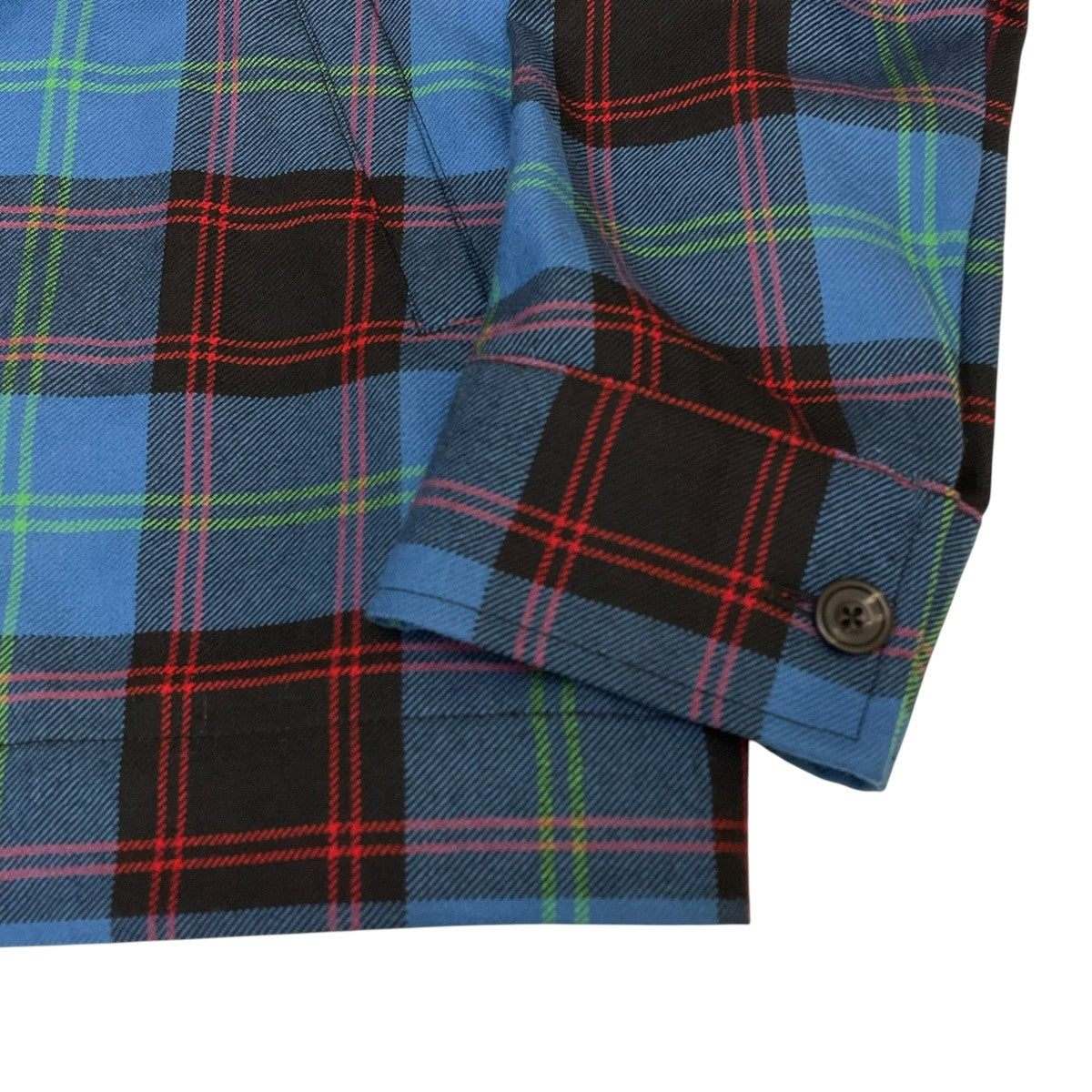Blouson Jacketタータンチェックシャツジャケット