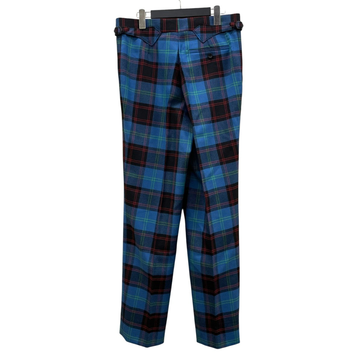 Straight Trousersタータンチェックスラックス