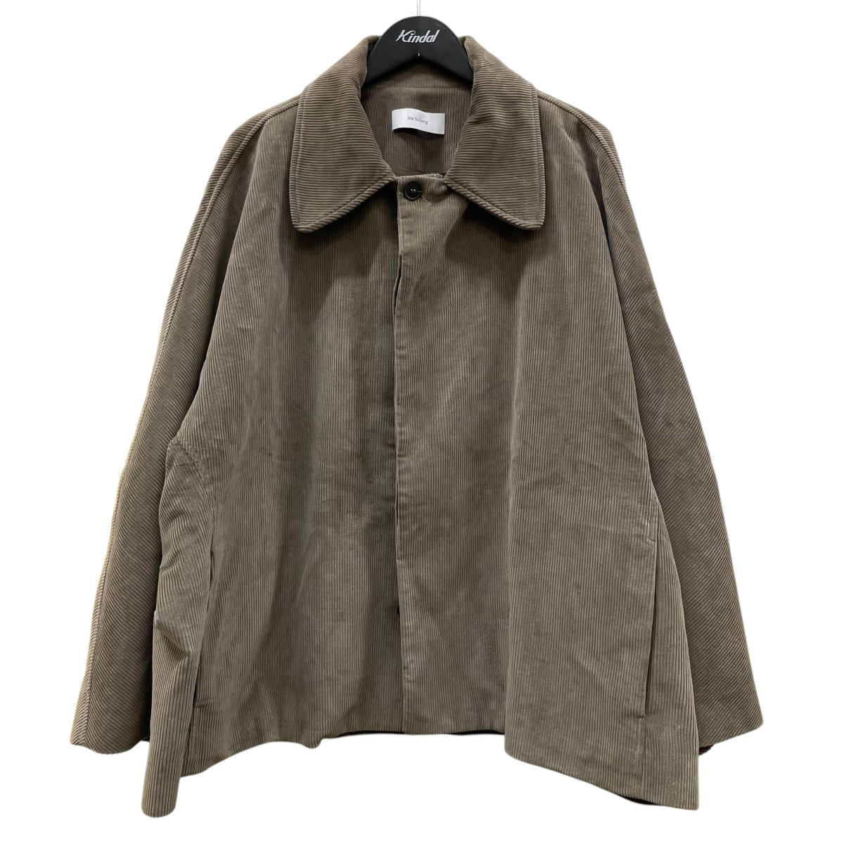 lea boberg 25AWCHORE JACKET JP ORGANIC COTTON 8．5 WALE CORDUROYチョアジャケット コアジャケット ブルゾン 古着・中古-1枚目のアイテム画像