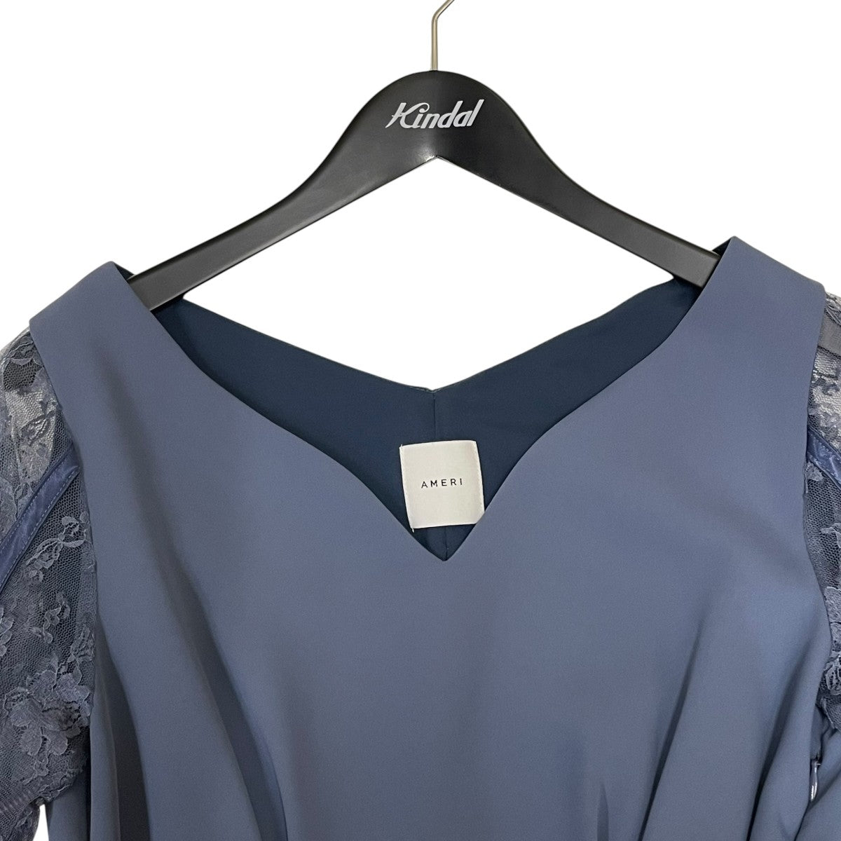 LACE SLEEVE REFINED DRESS長袖ワンピース0282531023