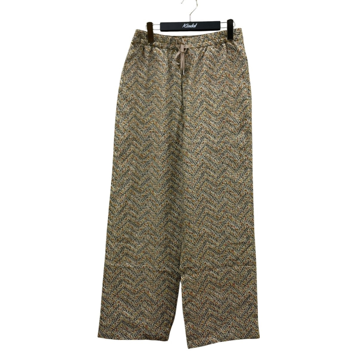 26SSRAYON PRINT DRAWSTRING PANTSイージーパンツCS41-WP14A