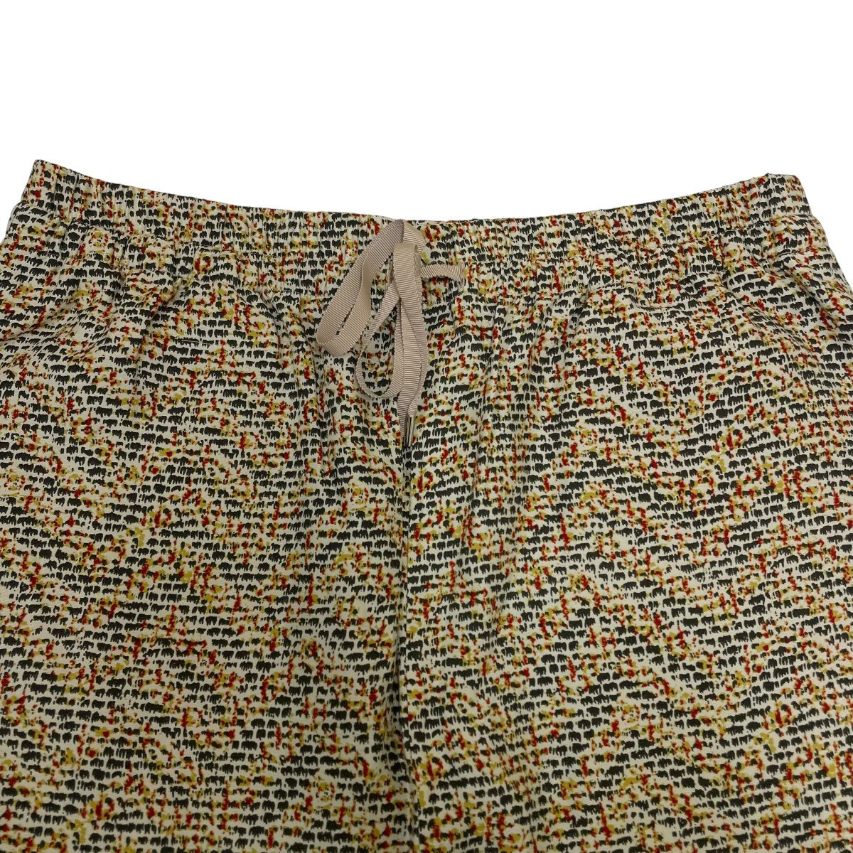 26SSRAYON PRINT DRAWSTRING PANTSイージーパンツCS41-WP14A