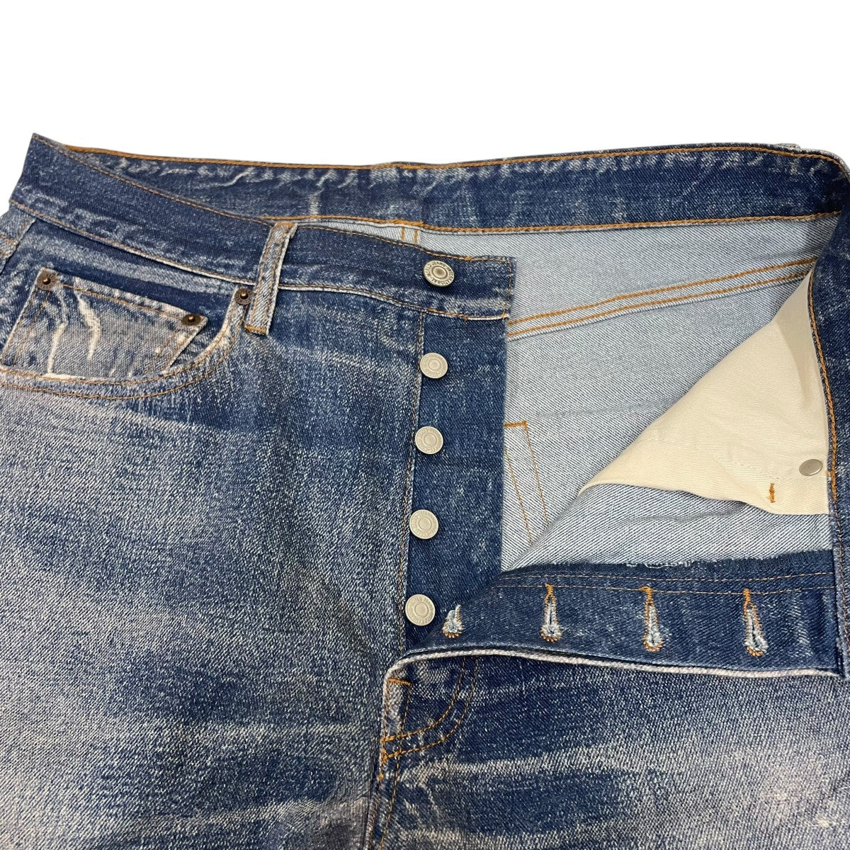 Trompe-l’oeil Denim Vintage Pantsデニムパンツ5160261