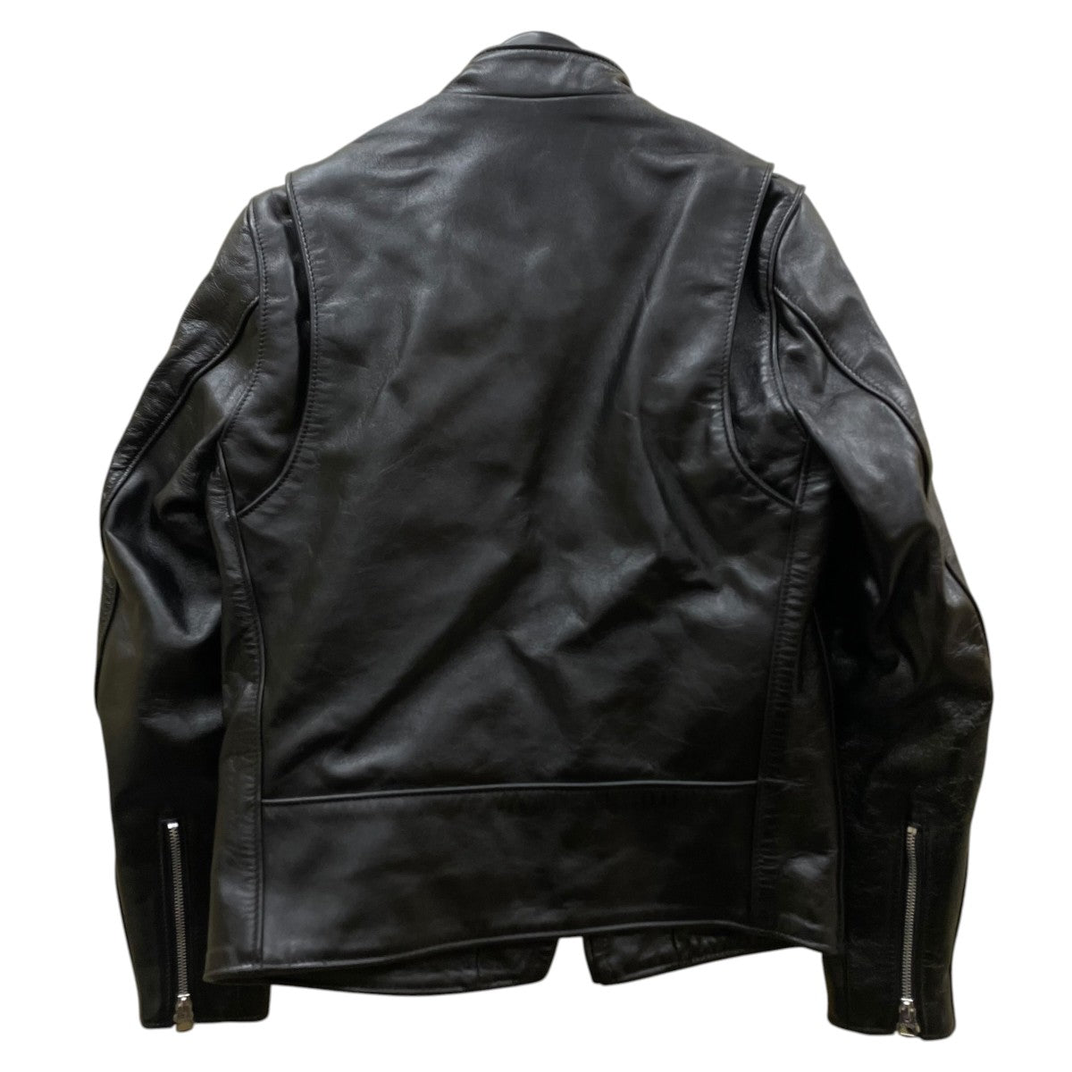 SCHOTT BROS． 641XXH HORSEHIDE CAFE RACERホースレザー シングルライダースジャケット レザージャケット7824150002 古着・中古-2枚目のアイテム画像