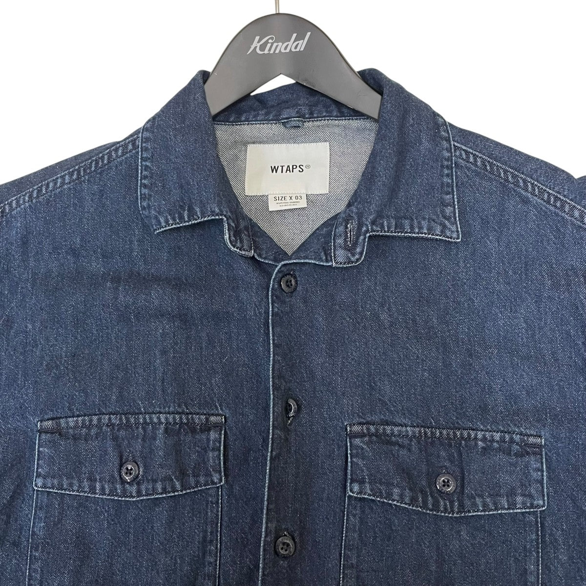 CBW ／ LS ／ COTTON． DENIMデニムシャツ231BRDT SHM01