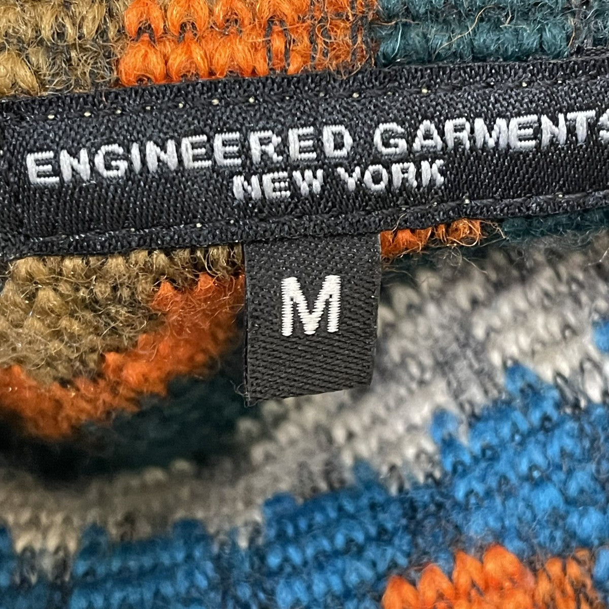 Engineered Garments クロシェニットカーディガン 古着・中古-5枚目のアイテム画像