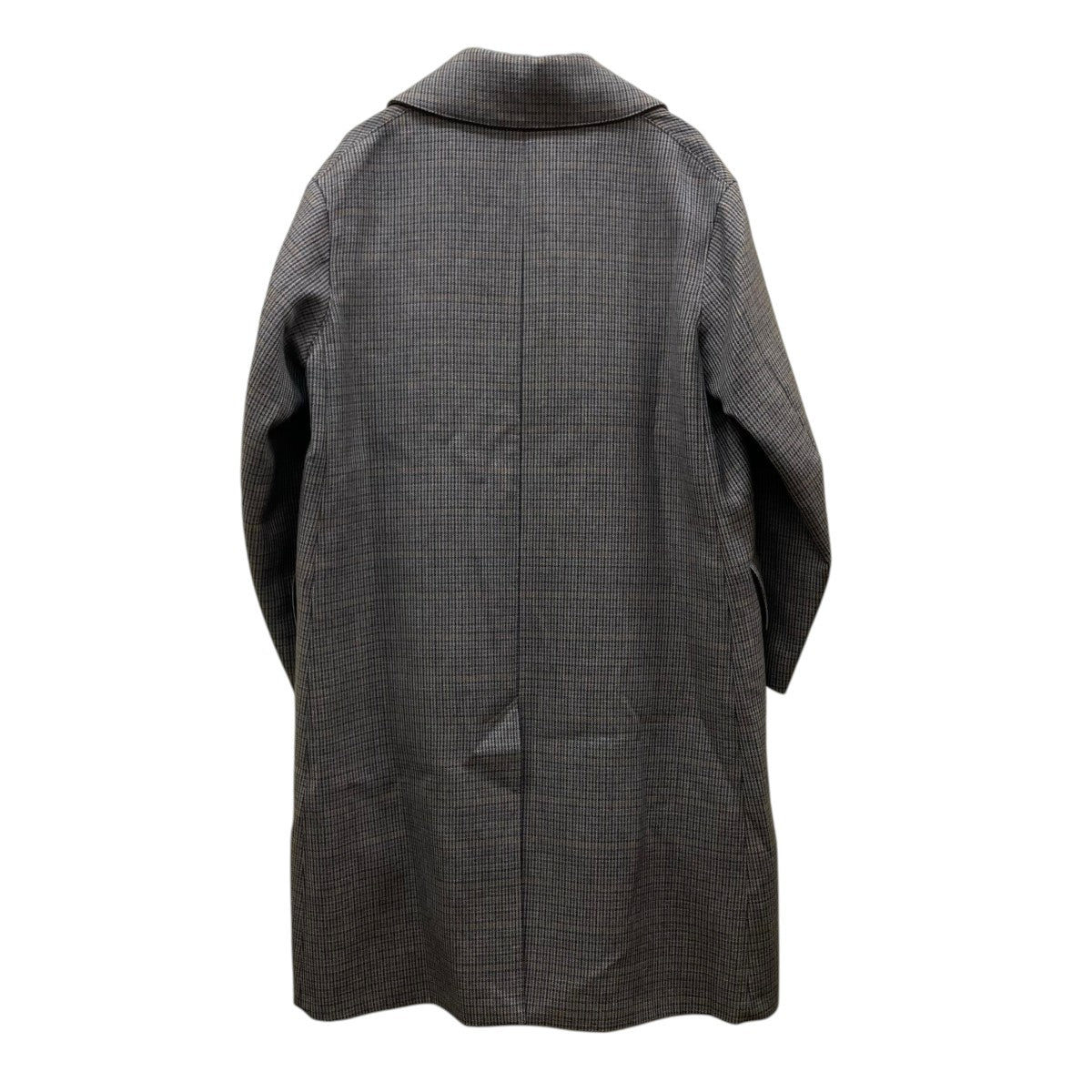 AURALEE 18AWDOUBLE FACE CHECK LONG COATチェスターコートA8AC01BN 古着・中古-2枚目のアイテム画像