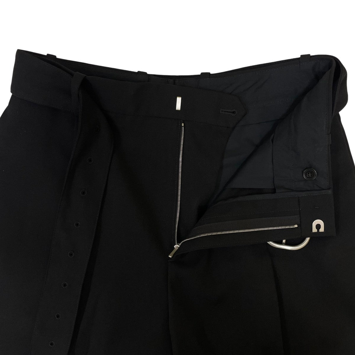 25SSTROUSER 141 SHORTSウエストベルト付き ハーフパンツ ショートパンツJ22KA0273