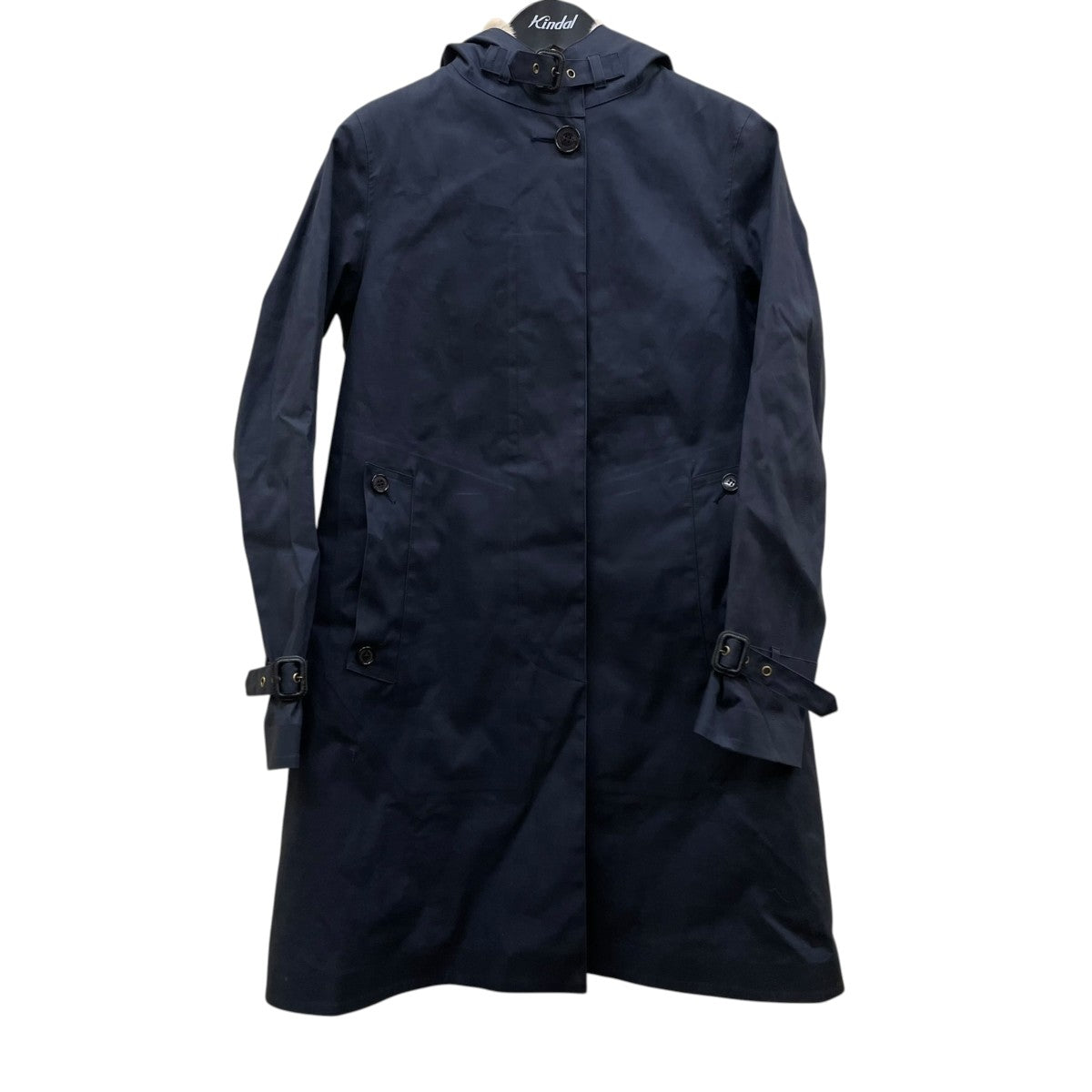 Traditional Weatherwear DELVINE W FURフーデッドコートL192APFCO0056BL 古着・中古-1枚目のアイテム画像