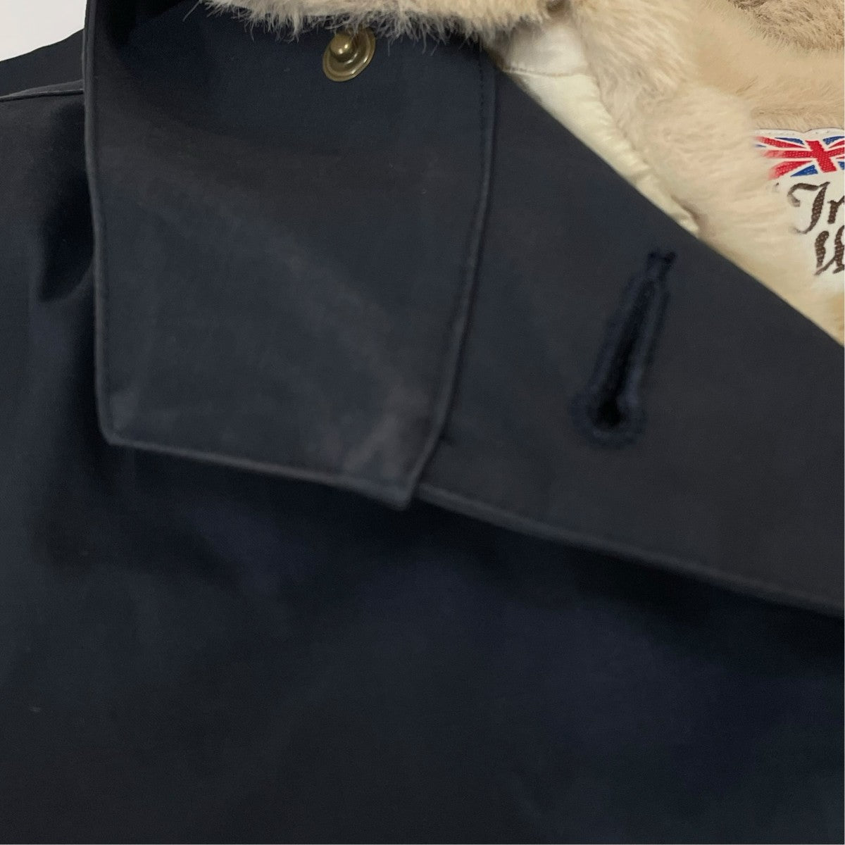 Traditional Weatherwear DELVINE W FURフーデッドコートL192APFCO0056BL 古着・中古-8枚目のアイテム画像