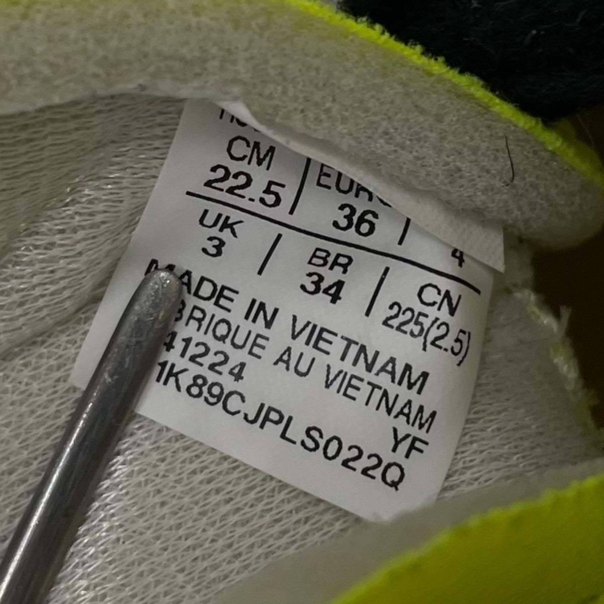 Onitsuka Tiger DUCK TIGER TRAINER ダック タイガー トレーナーローカットスニーカー ランニングシューズ1183C165 古着・中古-6枚目のアイテム画像