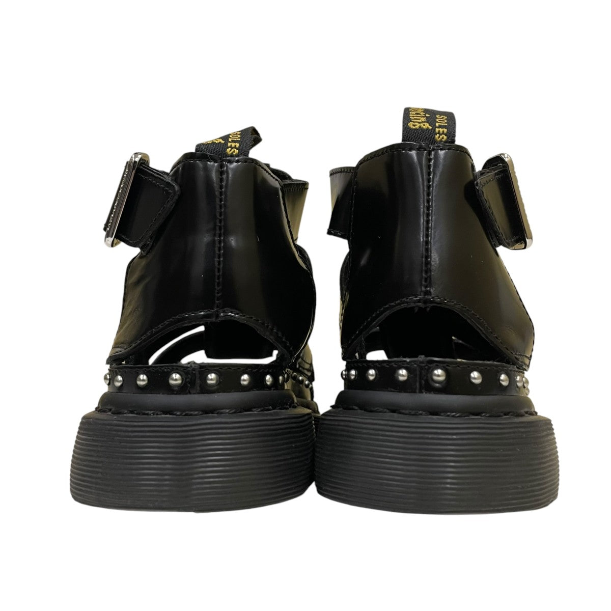 Dr．Martens MACKAYE HDW マッケイ ハードウェアDリング金具 メタルスタッズ ストラップサンダル 古着・中古-3枚目のアイテム画像
