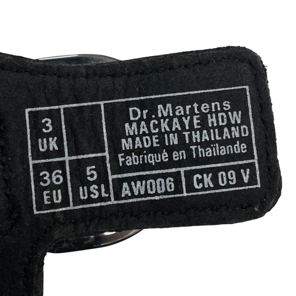 Dr．Martens MACKAYE HDW マッケイ ハードウェアDリング金具 メタルスタッズ ストラップサンダル 古着・中古-6枚目のアイテム画像