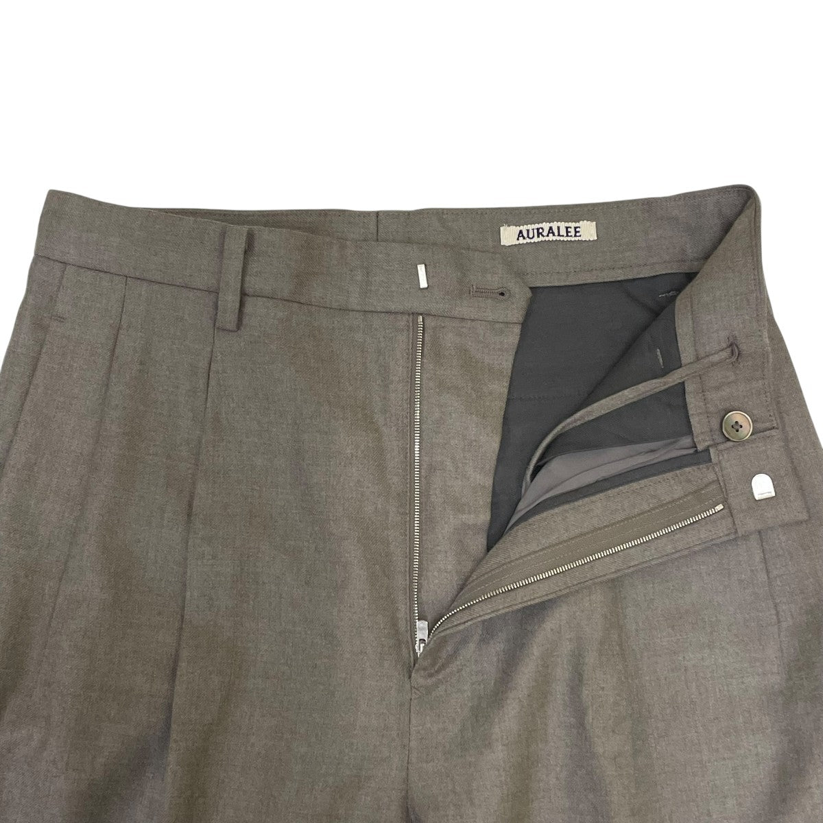 SUPER LIGHT WOOL TWO-TUCK SLACKSスラックスA25AP05OS